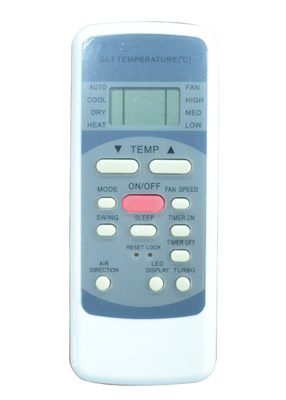 White Replacement AC Remote Controls /  LCD  Remote Control For Media Air - Con