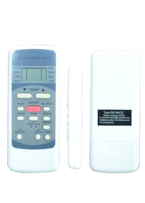 White Replacement AC Remote Controls /  LCD  Remote Control For Media Air - Con