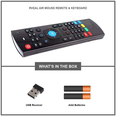 Double Keyboard Mx3 Multifunction Air Mouse Remote Control For Playing Game