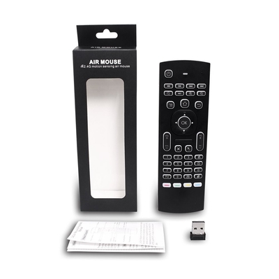 2.4GHz Backlit Tv Remote Control / Keyboard Air Mouse Remote Control For IPTV