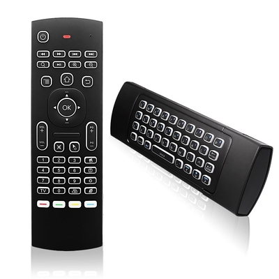 HTPC MX3 Backlit Air Mouse Remote Keyboard With 3 - Gyro And 3 - Gsensor