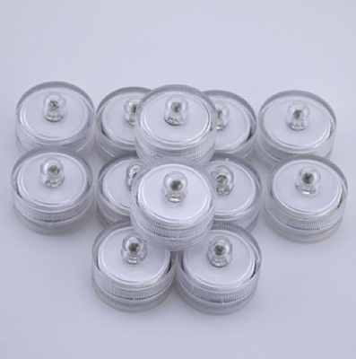 Battery Powered LED Waterproof LED Tea Light Candles For Wedding Centerpiece