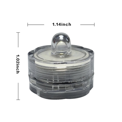 Submersible Led Candle Light ,  Steady On Battery Operated Flameless Candles 