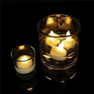 12 Pcs Smokeless Waterproof Led Candle Light For Birthday Parties Decoration
