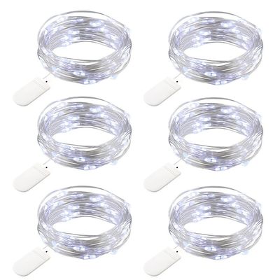 20 Battery Operated Led String Lights / Firefly String Lights For Dinner Party