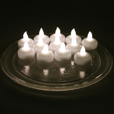 12 Pcs Smokeless Waterproof Led Candle Light For Birthday Parties Decoration