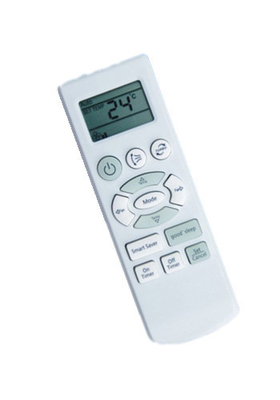 White SAMSUNG Air Conditioner Remote Control With Timing ON / OFF Function