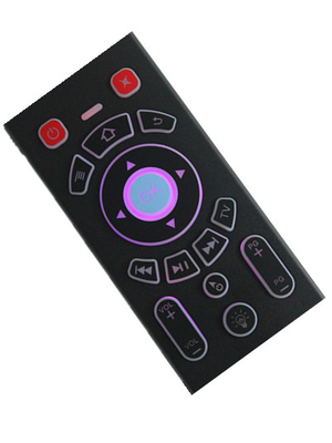 Backlit Rechargeable Remote Control , Portable Keyboard And Mouse For Tablet