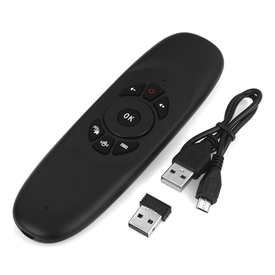 Wireless Air Fly Mouse Keyboard Remote Control Rechargable For PC / TV BOX